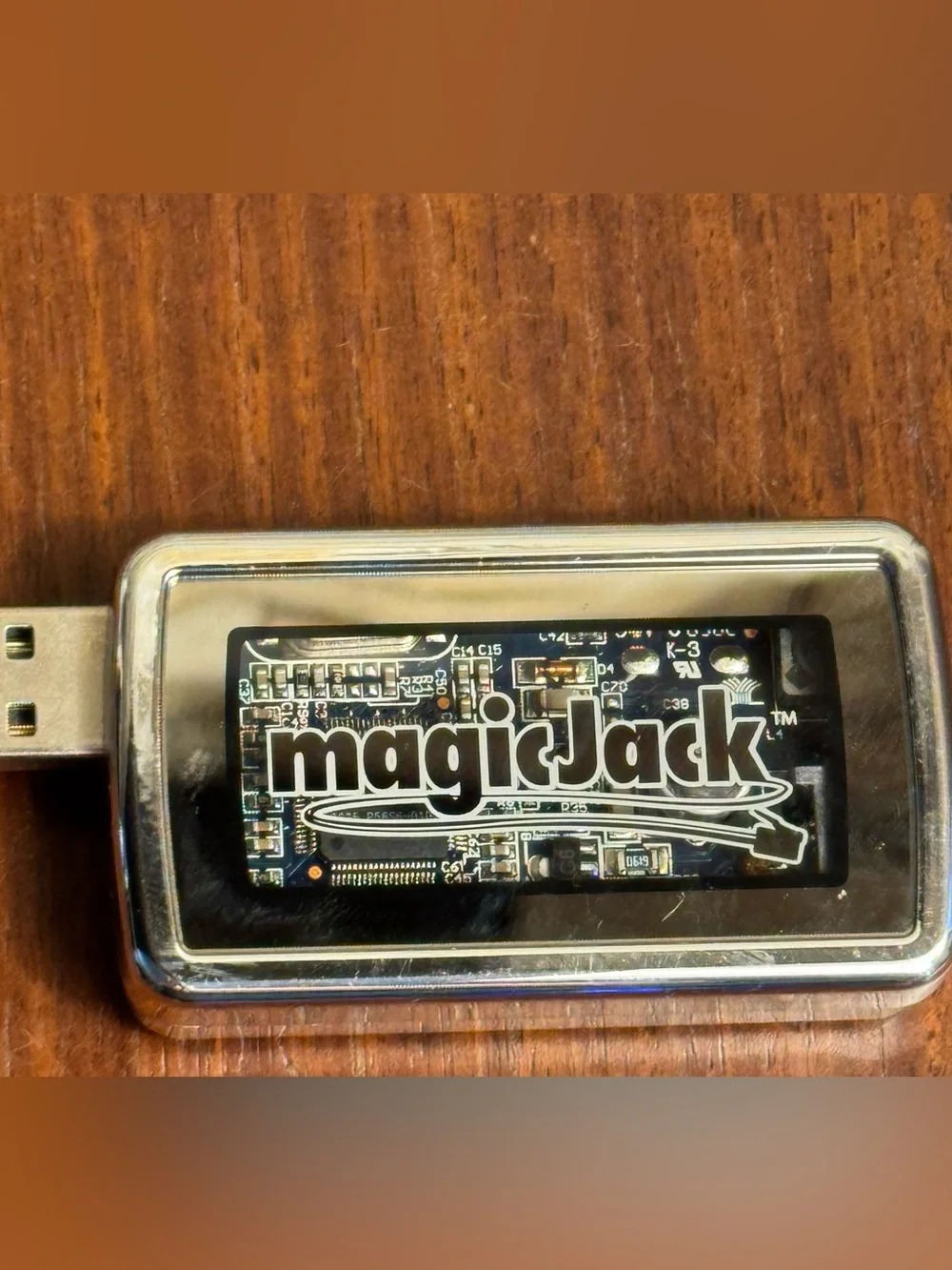 magicJack USB VoIP phone adapter